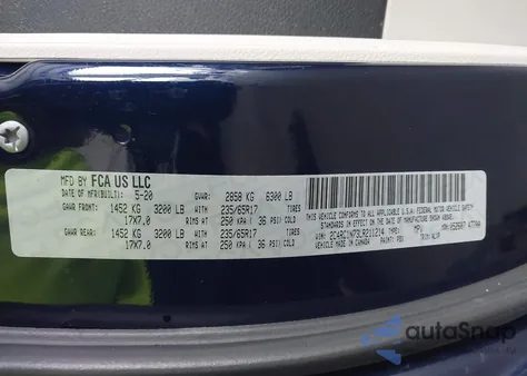 2020 Chrysler Pacifica Hybrid Limited z USA, uszkodzony, nr VIN 2C4RC1N73LR211214